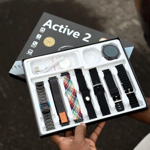 Active 2 Round Dial Smartwatch – 7in1