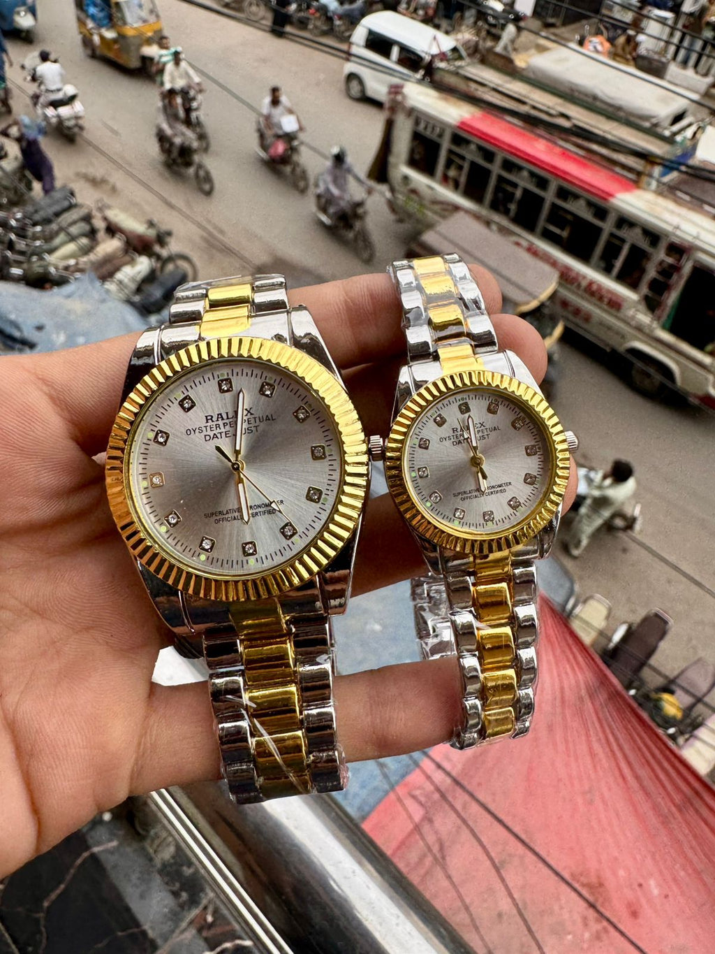 RALEX PAIR WATCHES