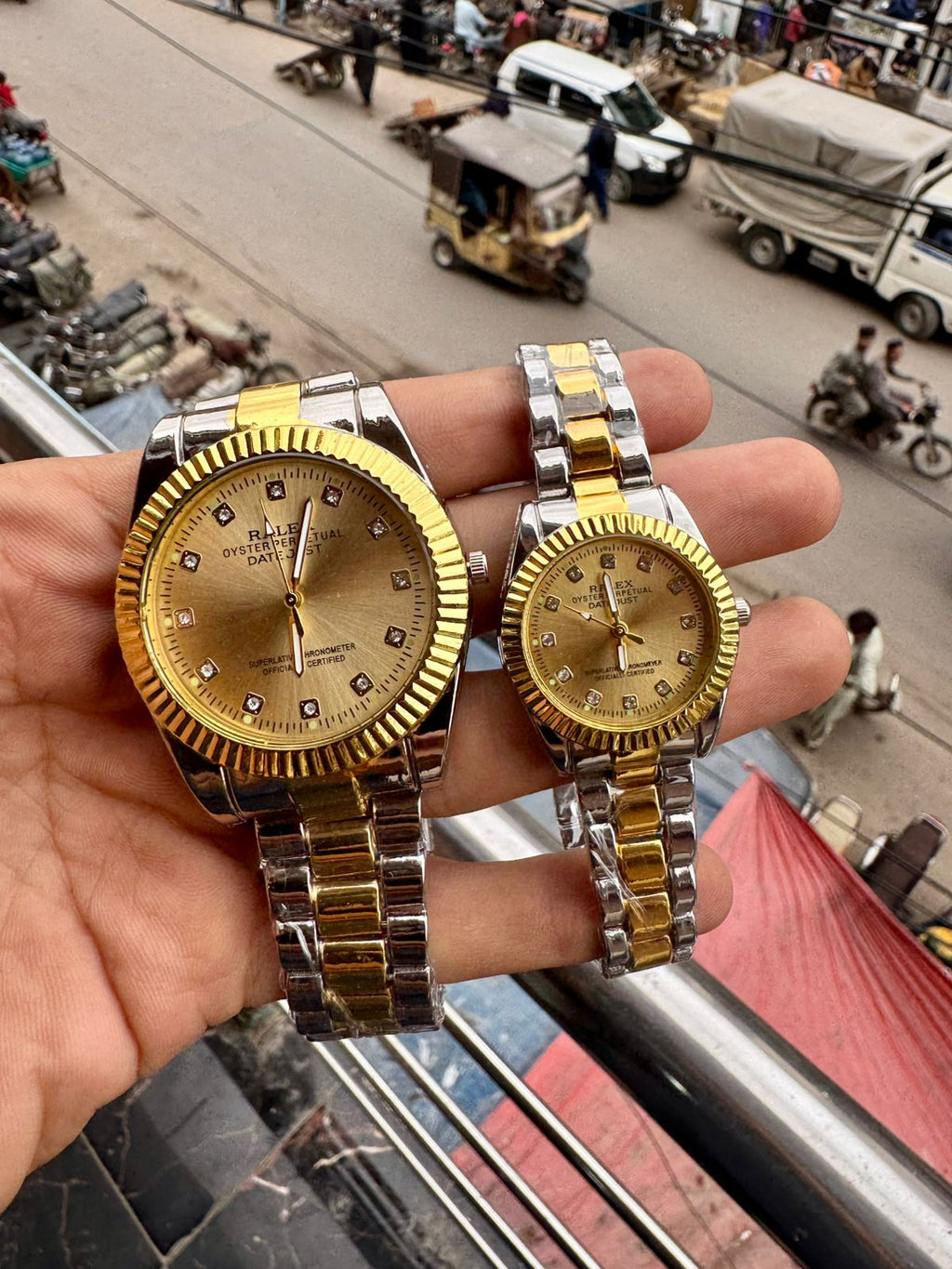 RALEX PAIR WATCHES