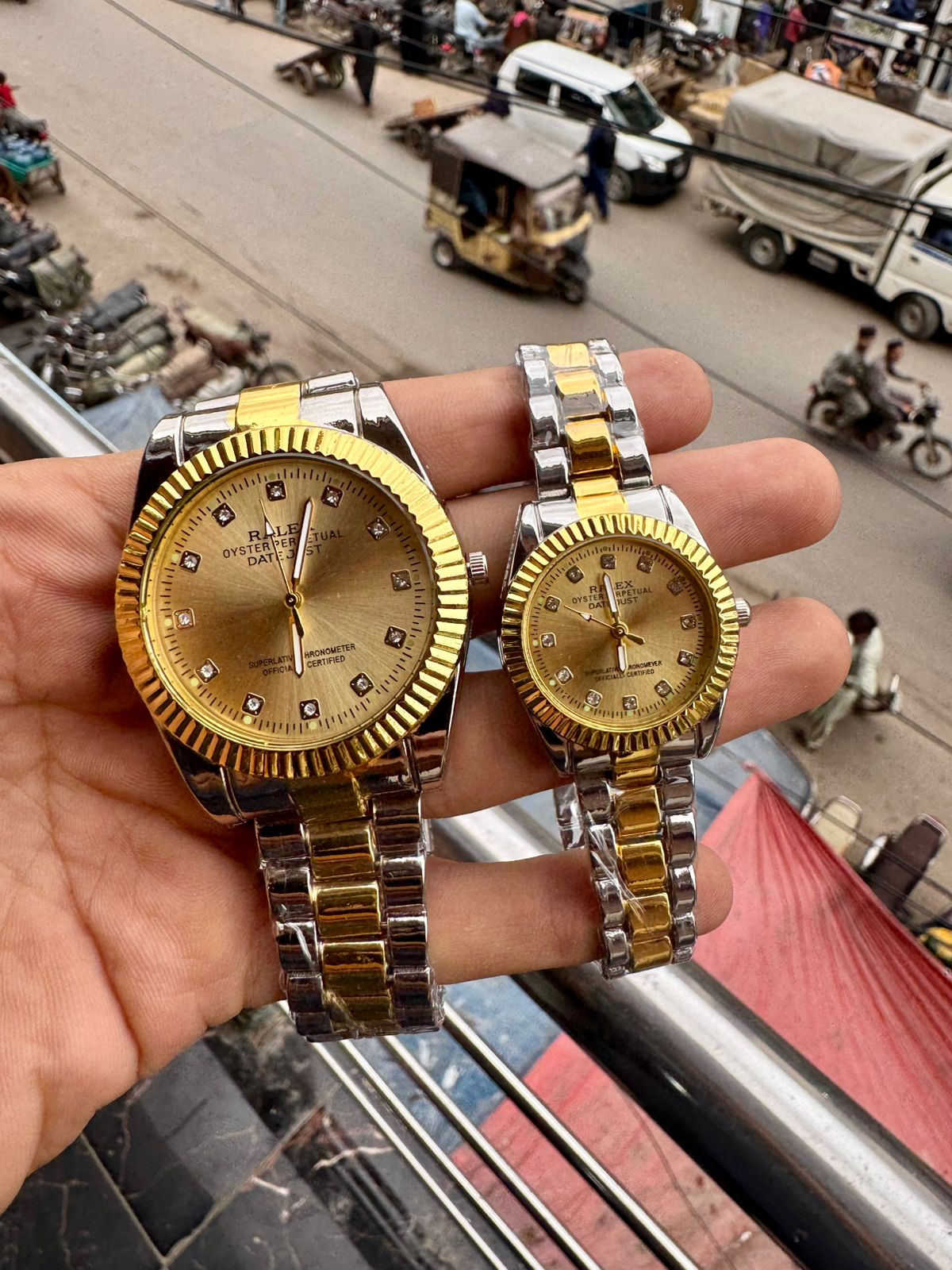 RALEX PAIR WATCHES