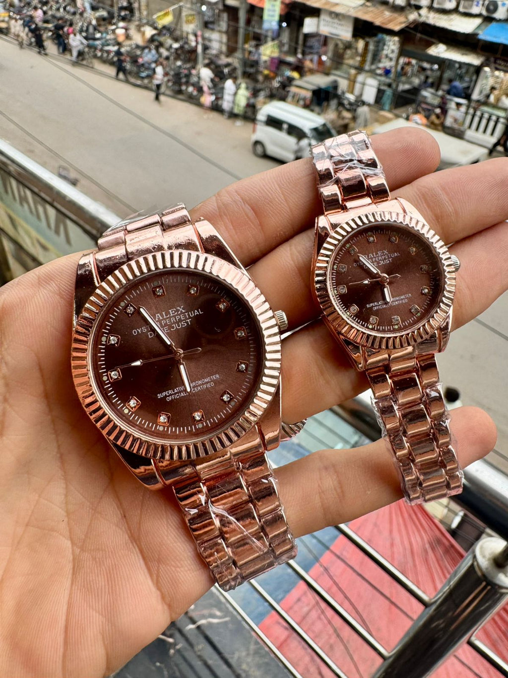 RALEX PAIR WATCHES