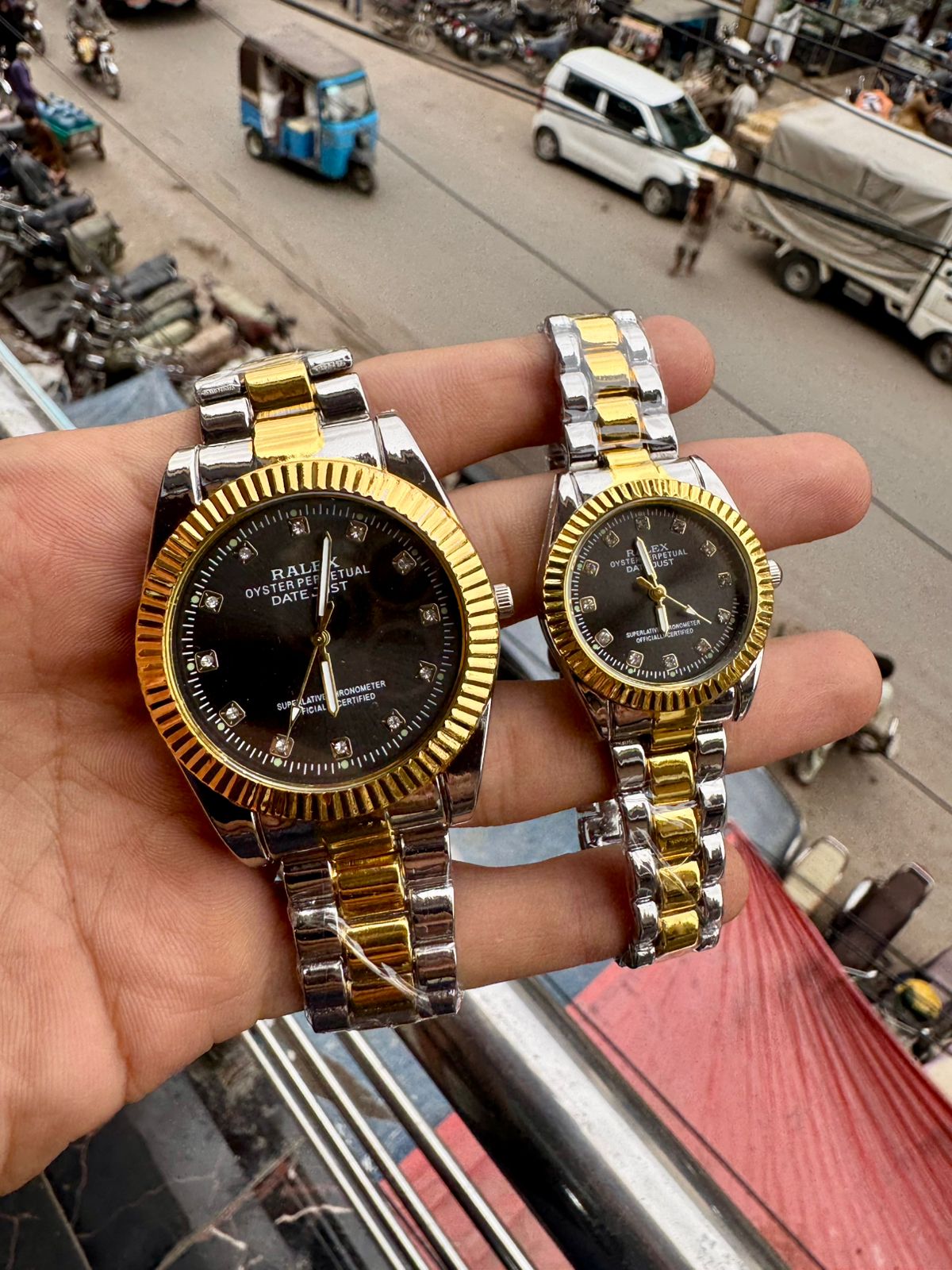 RALEX PAIR WATCHES